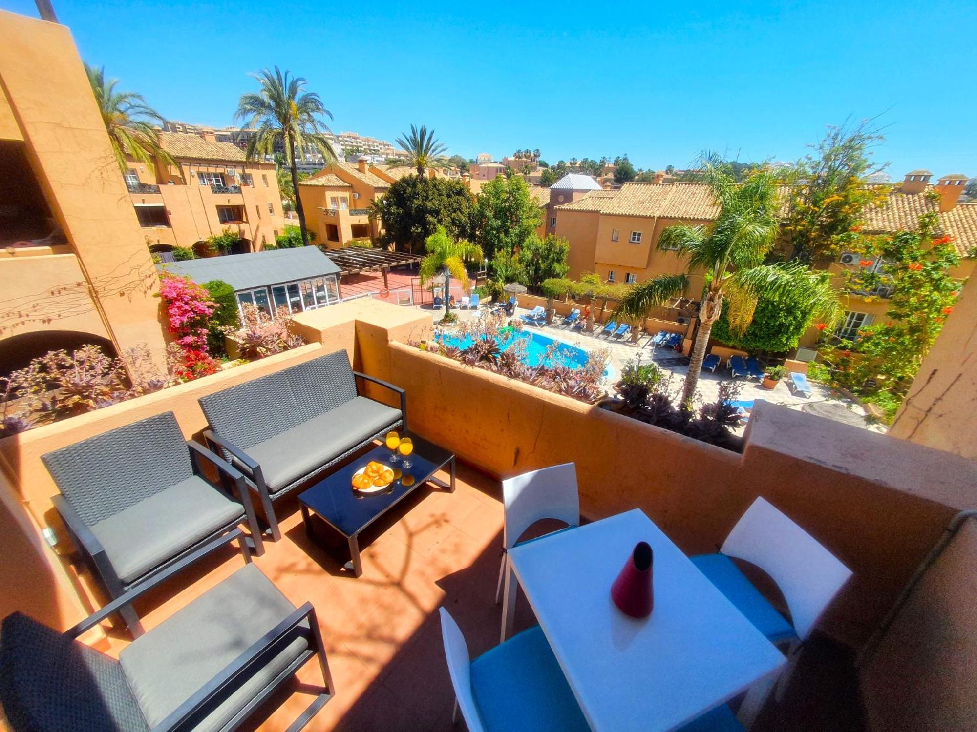 米哈斯Urb Oasis Golf-Terrace, Pools And Golf Courses公寓 外观 照片